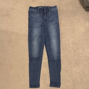 American Eagle Next Level Stretch Blue Denim Women's Jeans